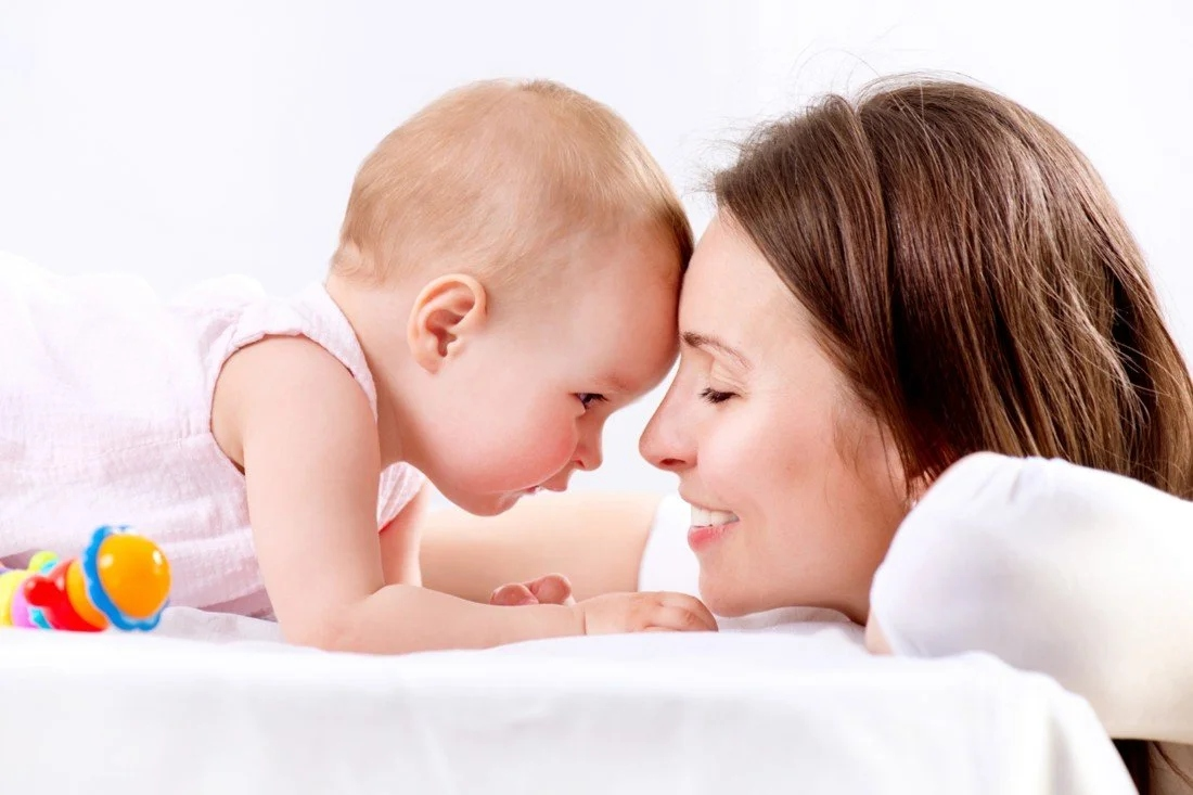 Mother and baby